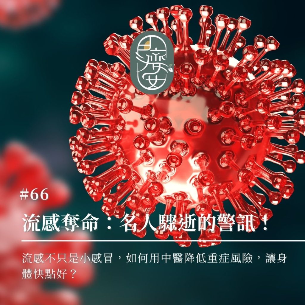 流感重症,中醫調理,免疫力提升